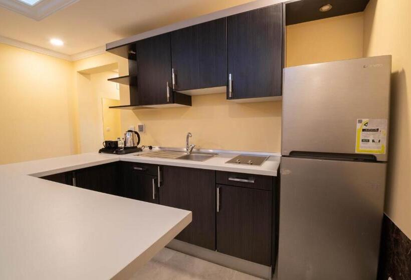 آپارتمان لوکس 1 خوابه, Dar Al Masarat Served Apartments