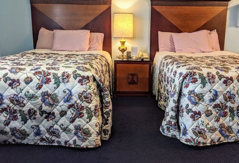 带2个双人床的标准工作室, Executive Inn