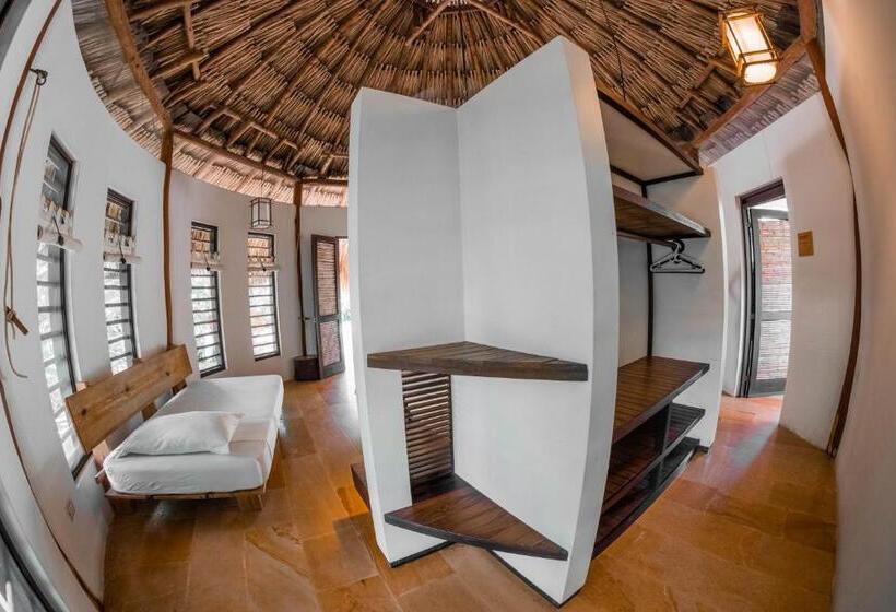 스탠다드 트리플 룸, Viajero Tayrona Hostel & Ecohabs