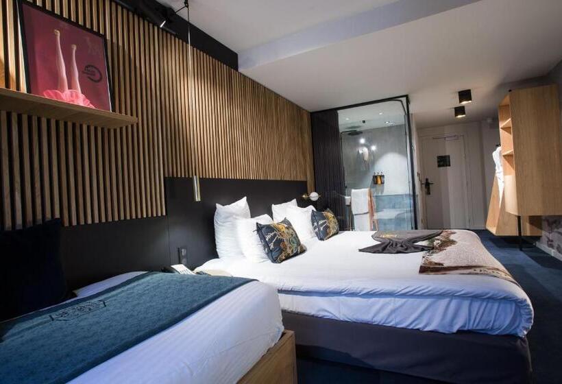 Трехместный Номер Премиум, La Folie Douce Hotels Chamonix