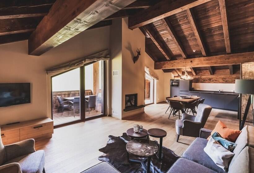 Апартаменты Пентхаус 1 Спальня, Alpenparks Hotel & Apartment Arlberg Warth Mit Pool