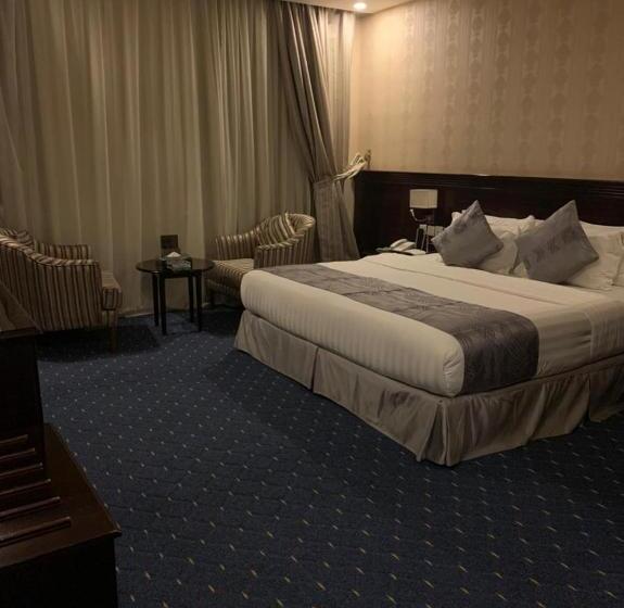 디럭스 룸, Al Maali Hotel Jazan