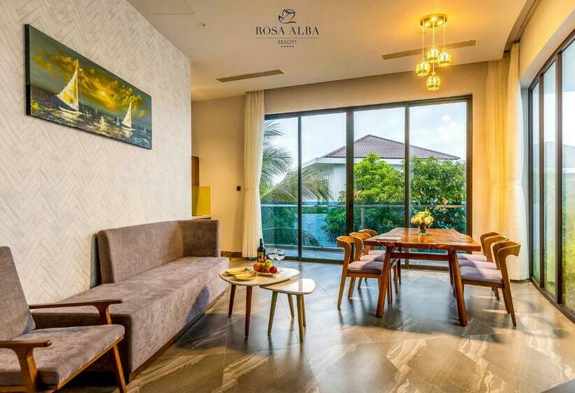 ویلای 2 خوابه با چشم‌انداز باغ, Rosa Alba Resort & Villas Tuy Hoa