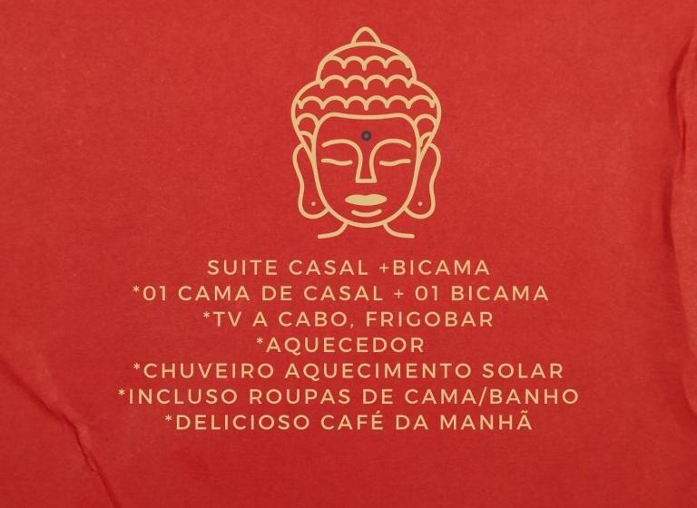 클래식 4인 룸, Pousada Jardim Do Buda   Café E Piscina