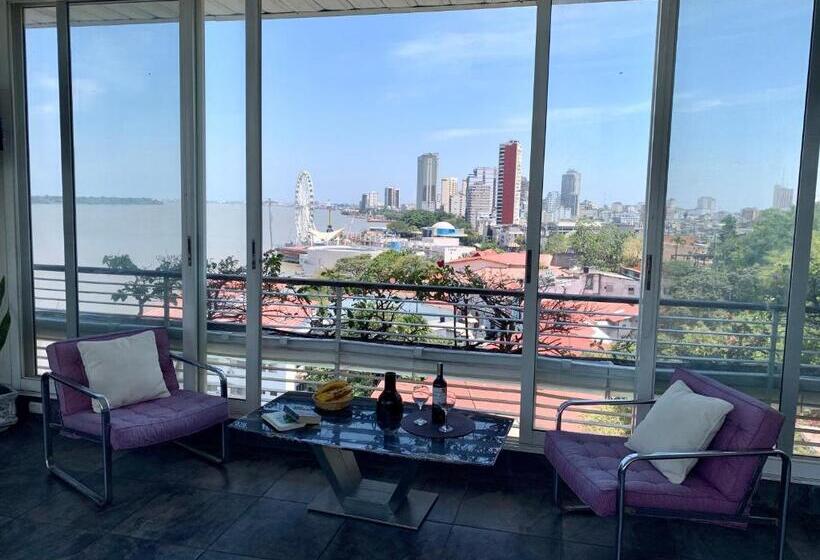 סוויטה עם נוף לנהר, Casa Las Peñas Siglo Xxi B&b