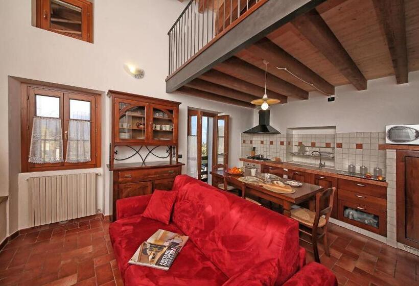 آپارتمان دوبلکس 1 خوابه, Agriturismo Al Lambic