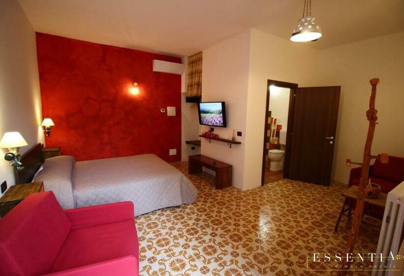 اتاق خانوادگی با چشم‌انداز باغ, Agriturismo Essentia Dimora Rurale