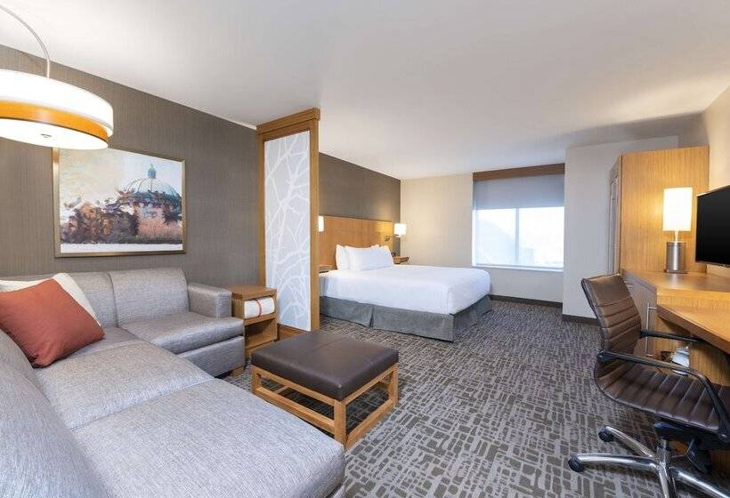 Номер Стандарт Кровать Кинг Адаптированный для Инвалидов, Hyatt Place Detroit/royal Oak