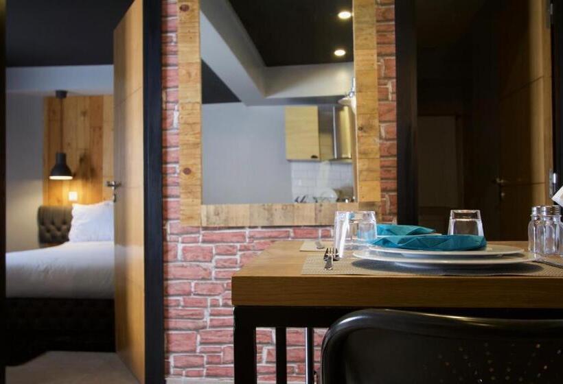 带1个卧室的高级公寓, Suite Loc Luxury Apart