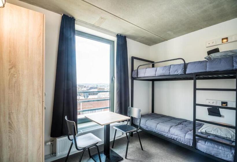 Кровать в Общей Комнате, Auberge De Jeunesse Charleroi Youth Hostel