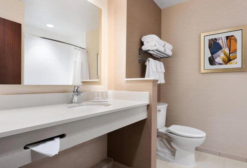 Standard-huone King-vuode, Fairfield Inn & Suites By Marriott Charlottesville Downtown/university Area