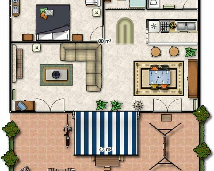 Апартаменты 2 Спальни, Casale Gli Ulivi