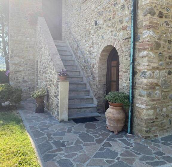 带1个卧室带花园景观的公寓, Agriturismo L'antica Quercia