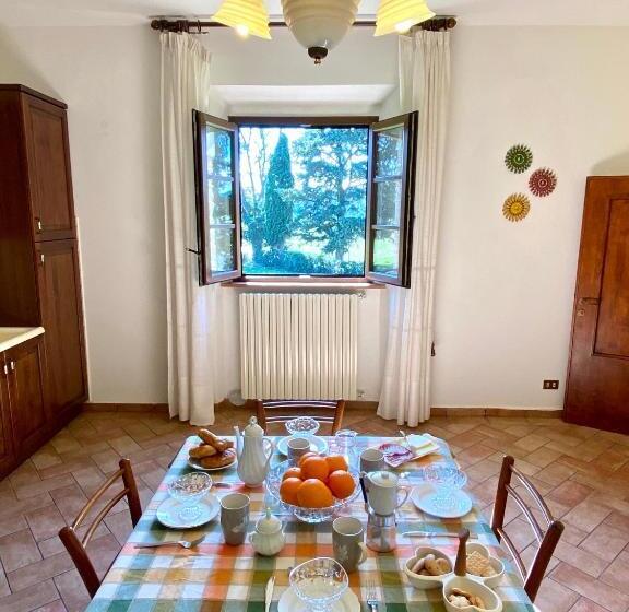 带1个卧室带花园景观的公寓, Agriturismo L'antica Quercia