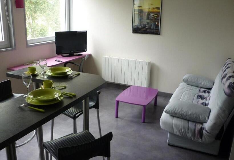 Апартаменты 1 Спальня, West Appart' Hôtel