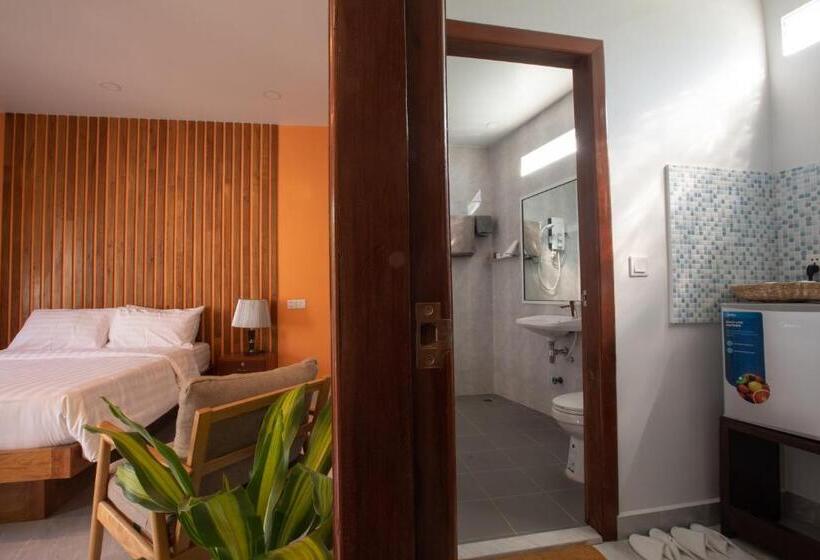 اتاق استاندارد با چشم‌انداز باغ, Siem Reap Homesteading
