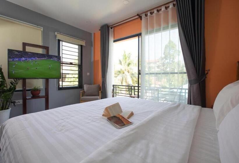 اتاق استاندارد با بالکن, Siem Reap Homesteading