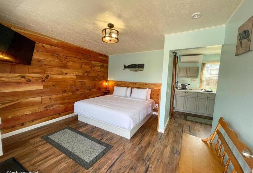 Люкс Deluxe Кровать Кинг, The Anchorage Motel