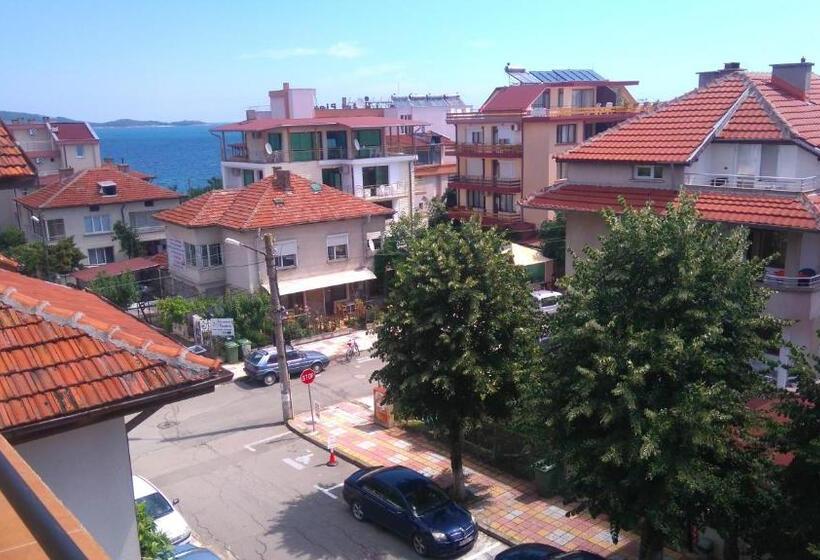 اتاق استاندارد یک نفره با چشم‌انداز دریا, Guest House Adriya