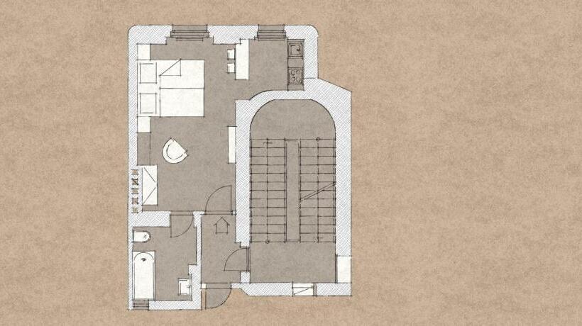 Escritório Estándar, Mordecai Twelve Apartments By Prague Residences