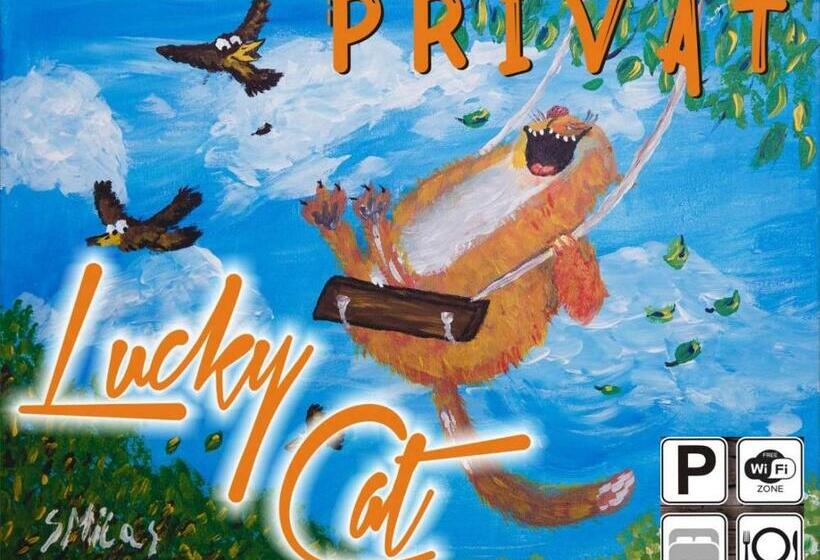 اتاق استاندارد سه تخته با سرویس بهداشتی مشترک, Lucky Cat