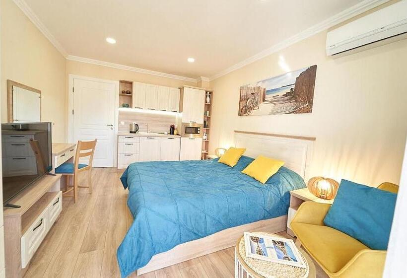 带海景的标准房, Burgas Beach Resort Apartments