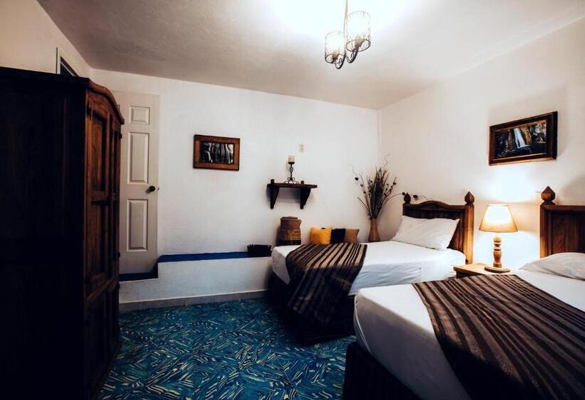 غرفة قياسية مطلّة علي الحديقة, Hostal Plaza Central
