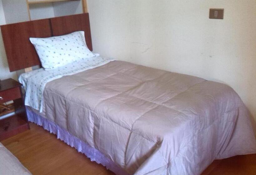 이코노미 룸 공용욕실, Hostal Kutralwe