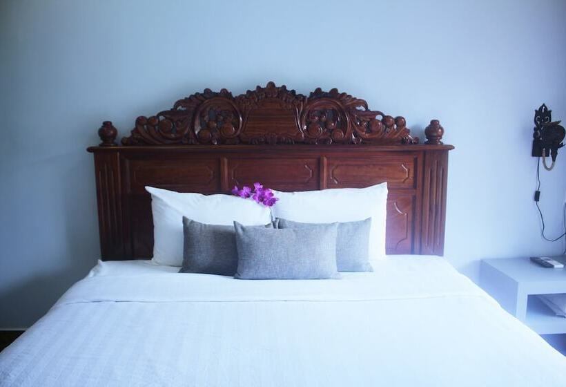 اتاق استاندارد با چشم‌انداز استخر, Ramchang Guesthouse