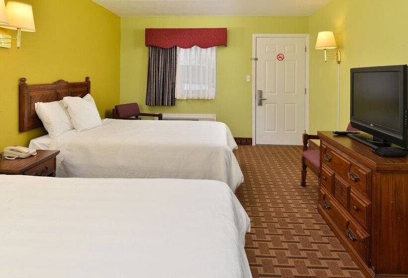 스탠다드 룸 더블 침대 2개, American Inn Princeton