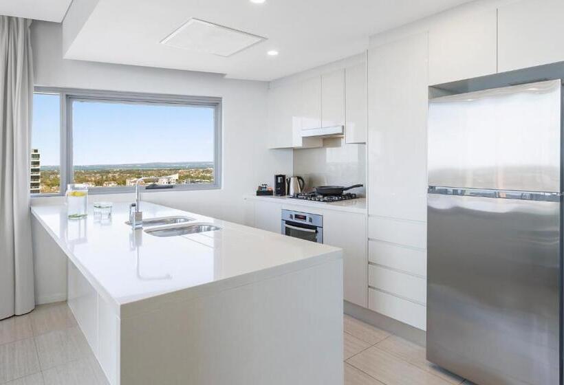 Люкс 2 Спальни, Meriton Suites Zetland