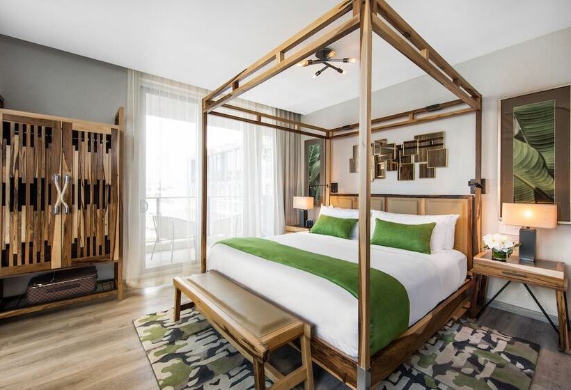 标准间带双人床, Lennox Miami Beach