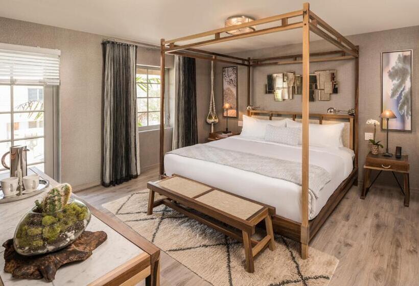 适合残疾人士使用的带超级大床的标准间, Lennox Miami Beach