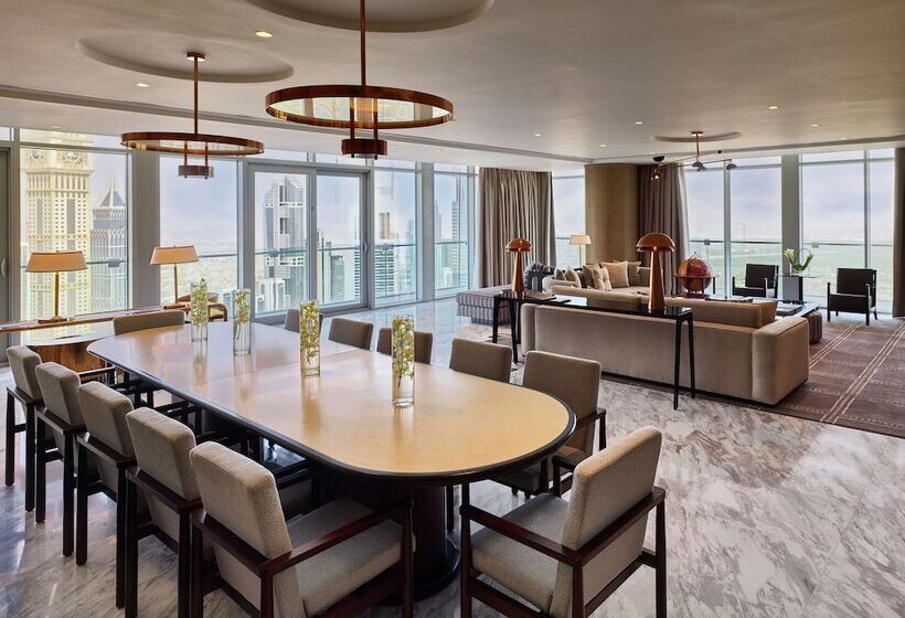 Люкс 3 Спальни, Waldorf Astoria Dubai International Financial Centre