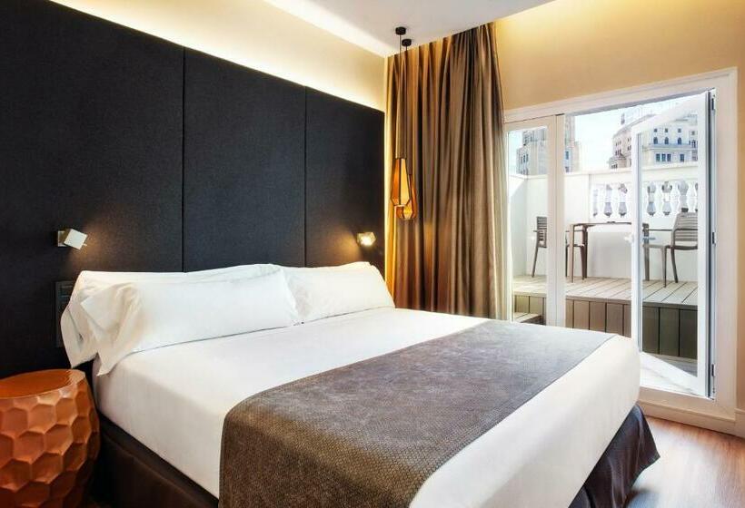 Superior Room with Terrace, Catalonia Gran Via Madrid