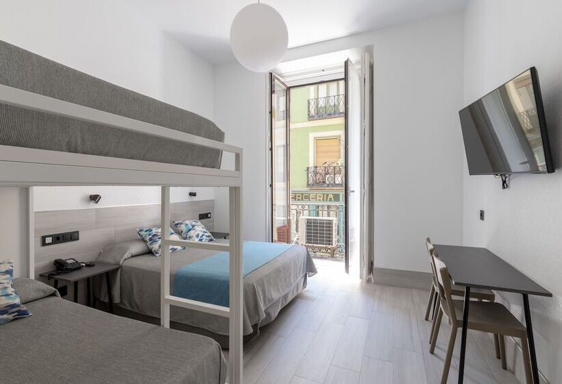 اتاق خانوادگی, Hostal Castilla Ii Puerta Del Sol