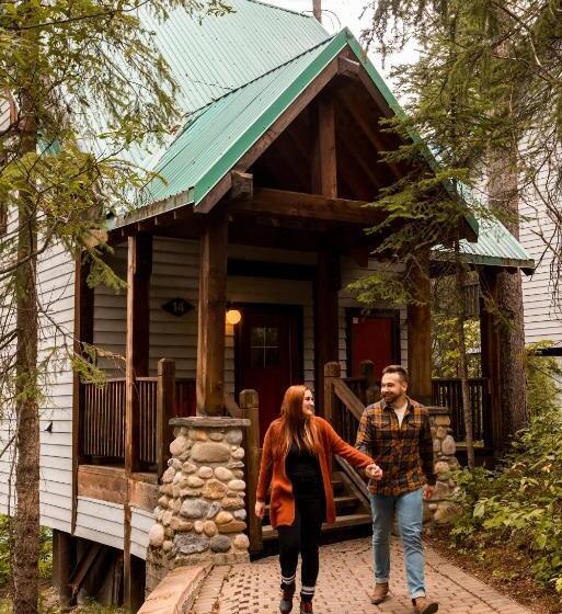 Номер Стандарт 2 Двуспальные Кровати, Emerald Lake Lodge