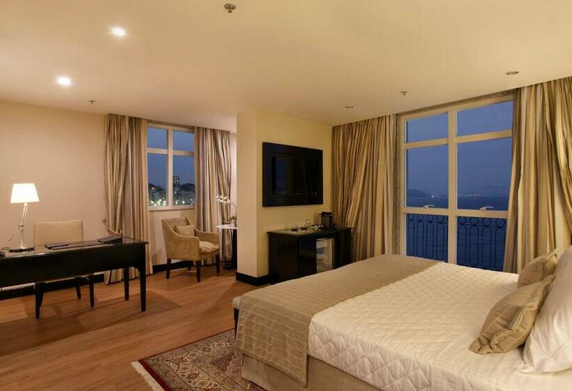 اتاق لوکس با چشم‌انداز دریا, Miramar by Windsor Copacabana