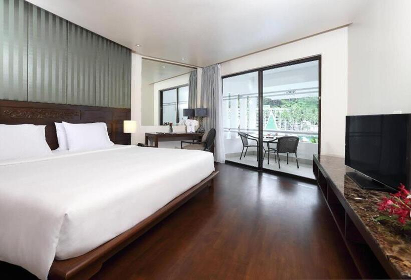 디럭스 스위트 킹 침대, Le Meridien Phuket Beach Resort