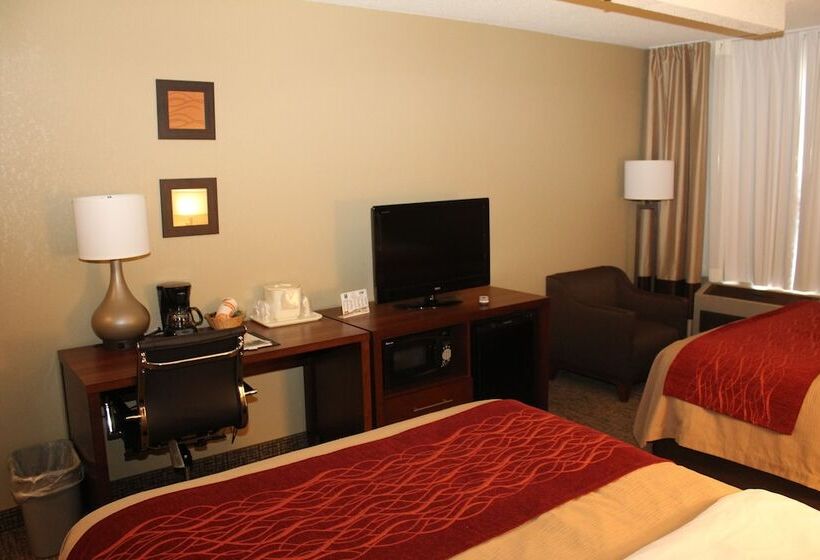 Номер Стандарт 2 Двуспальные Кровати, Comfort Inn Splash Harbor