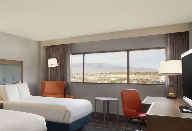 Номер Стандарт 2 Двуспальные Кровати, Doubletree By Hilton Hotel Albuquerque
