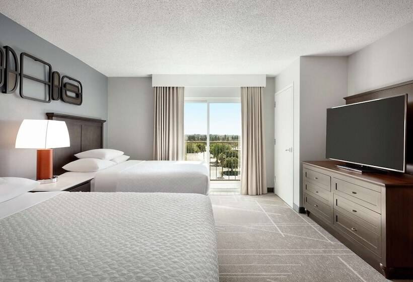 Номер Стандарт 2 Двуспальные Кровати, Embassy Suites By Hilton Milpitas Silicon Valley