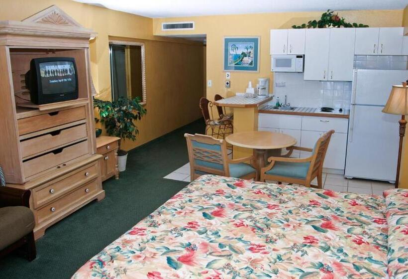 스탠다드 스튜디오 킹침대, Daytona Beach Hawaiian Inn