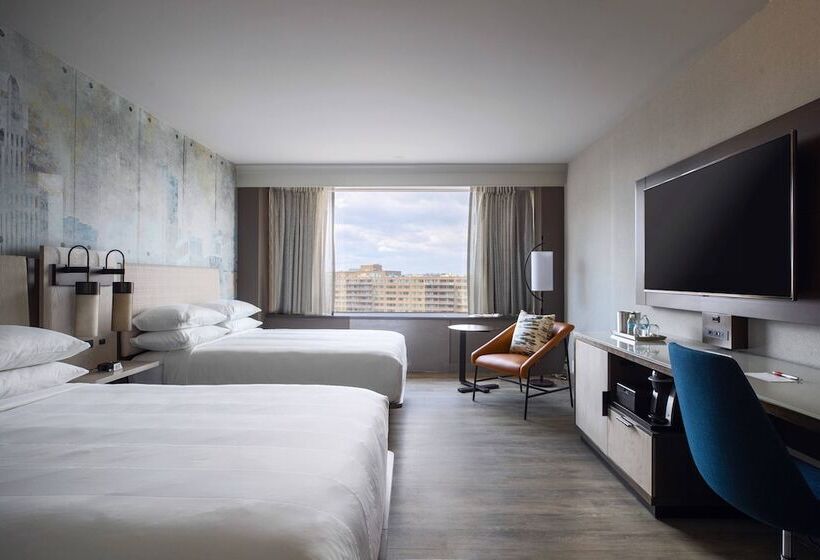 Номер Стандарт Двуспальная Кровать, Crystal City Marriott At Reagan National Airport