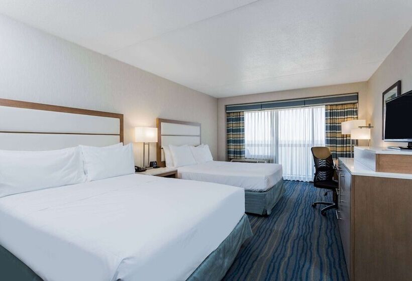 带2个双人床的标准工作室, Wyndham Virginia Beach Oceanfront