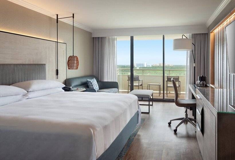 ゴルフ場の見えるスイートルーム, Orlando World Center Marriott