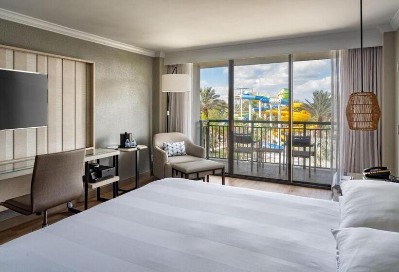 キングサイズベッドのスタンダードルーム, Orlando World Center Marriott
