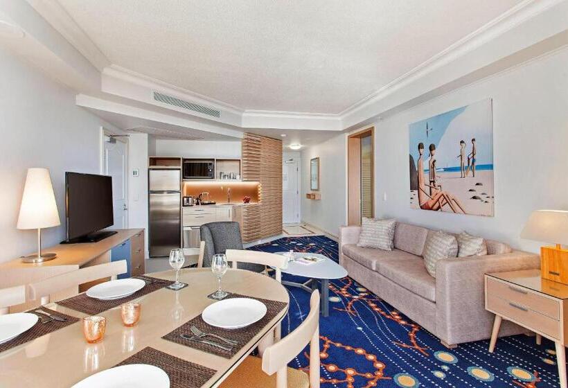 디럭스 스위트 킹 침대, Marriott Vacation Club At Surfers Paradise