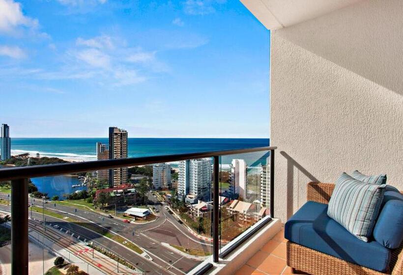 Люкс Deluxe 2 Спальни, Marriott Vacation Club At Surfers Paradise