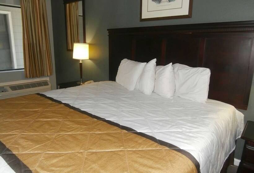 标准间带双人床, Americas Best Value Inn Athens